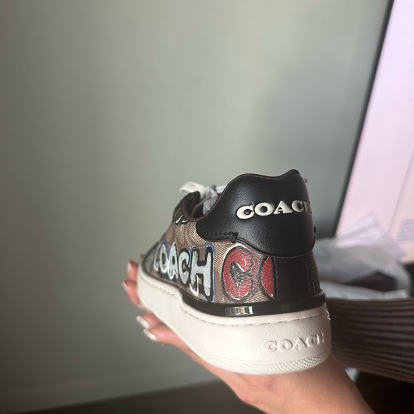 Coach X Mint + Serf Clip Low Top Sneaker In Signature Canvas size 6.5 women - Picture 7 of 16